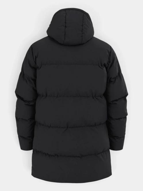 Fundango Nordvik Parka Jacket férfi steppelt télikabát fekete színben 9