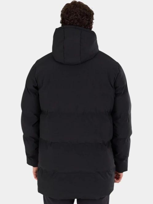 Fundango Nordvik Parka Jacket férfi steppelt télikabát fekete színben 3