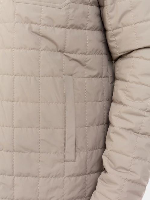 Fundango Grido Padded Shirt Jacket férfi ingkabát homok színben 7