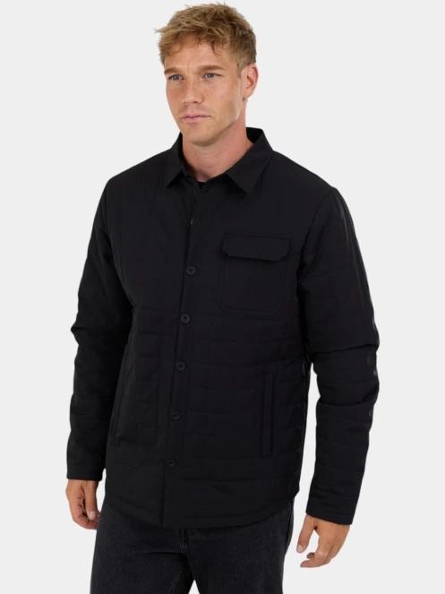 Fundango Grido Padded Shirt Jacket férfi ingkabát fekete színben 2