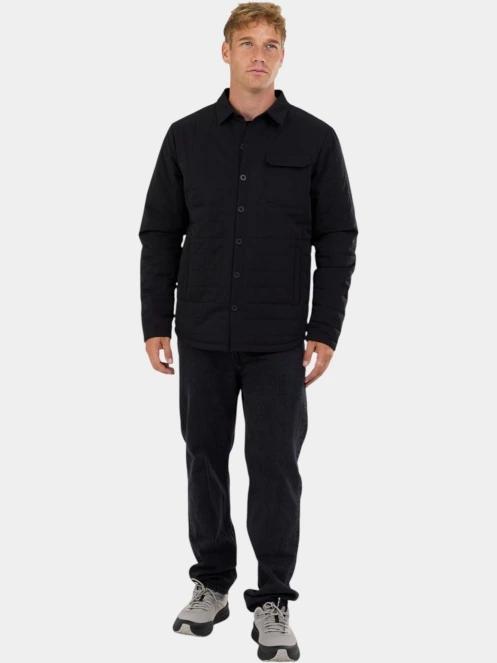 Fundango Grido Padded Shirt Jacket férfi ingkabát fekete színben 4