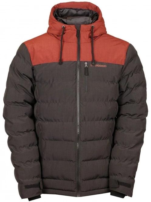Fundango Passat Padded Jacket férfi utcai kabát barna színben 2