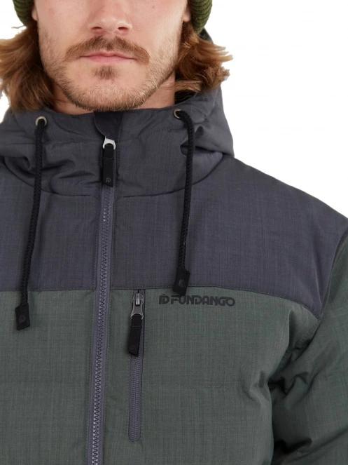 Fundango Passat Padded Jacket férfi utcai kabát zöld színben 6