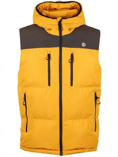 Fundango Laurel Padded Vest férfi mellény sárga színben 8