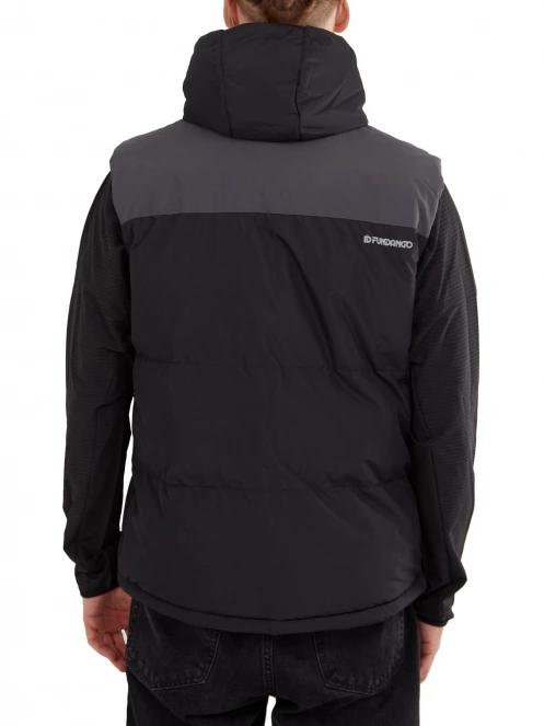 Fundango Laurel Padded Vest férfi mellény fekete színben 3