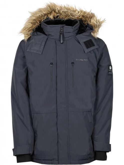 Fundango Spirit Parka Jacket férfi télikabát fekete színben 10