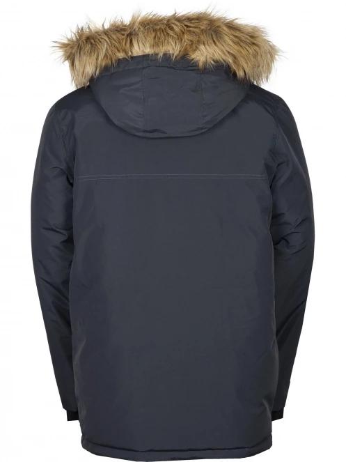 Fundango Spirit Parka Jacket férfi télikabát fekete színben 12