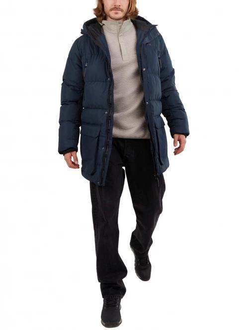 Fundango Spirit Puffer Jacket férfi télikabát kék színben 5