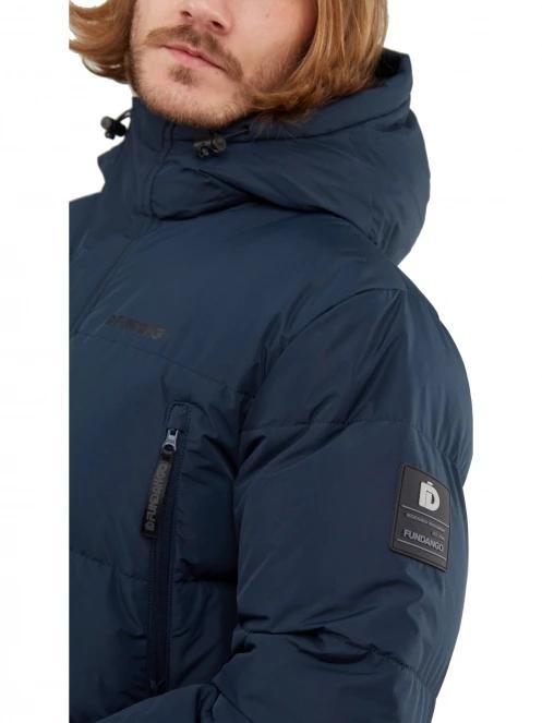Fundango Spirit Puffer Jacket férfi télikabát kék színben 7