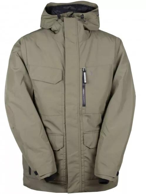 Fundango Perill Parka Jacket férfi utcai kabát oliva színben 6