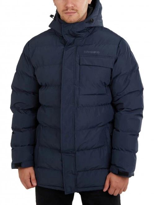 Fundango Lavis Padded Jacket férfi utcai kabát sötétkék színben 2