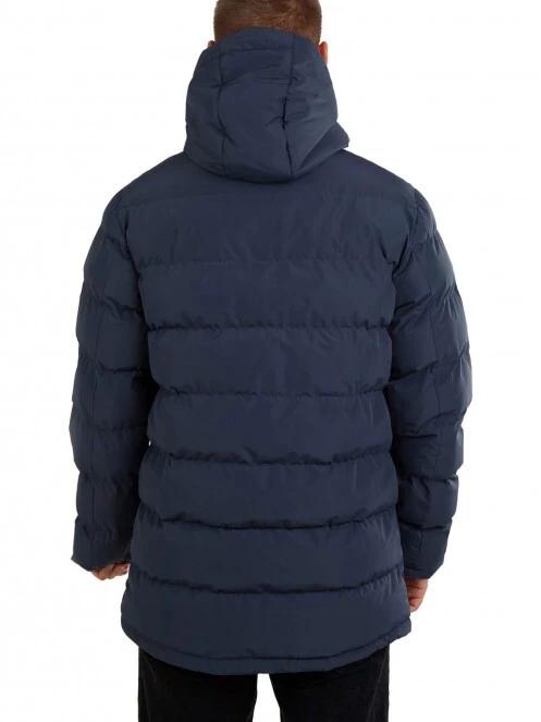 Fundango Lavis Padded Jacket férfi utcai kabát sötétkék színben 3
