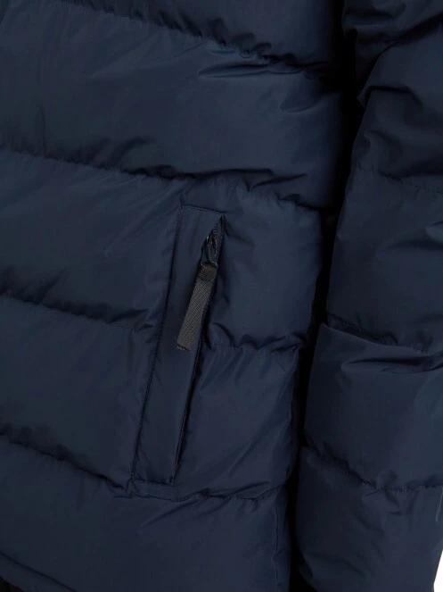 Fundango Lavis Padded Jacket férfi utcai kabát sötétkék színben 6