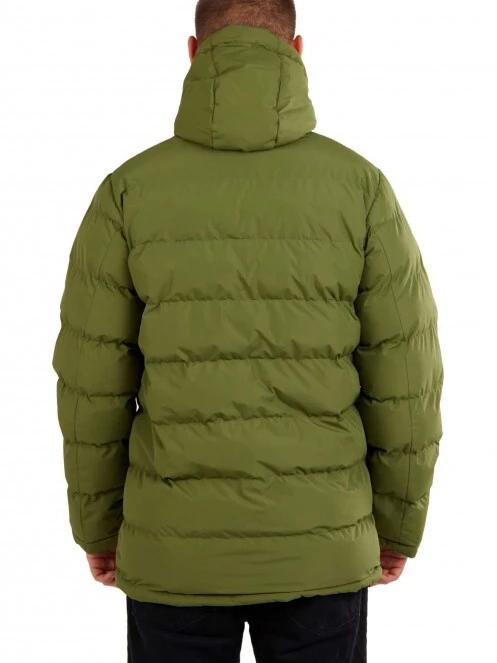 Fundango Lavis Padded Jacket férfi utcai kabát oliva színben 3
