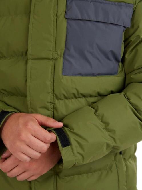 Fundango Lavis Padded Jacket férfi utcai kabát oliva színben 5