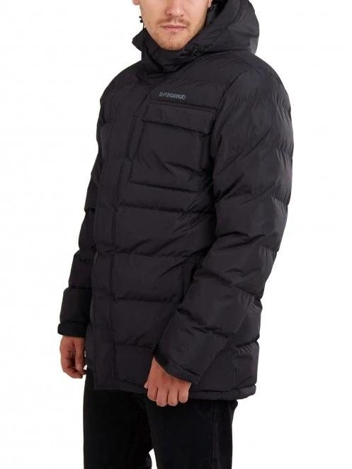 Fundango Lavis Padded Jacket férfi utcai kabát fekete színben 4