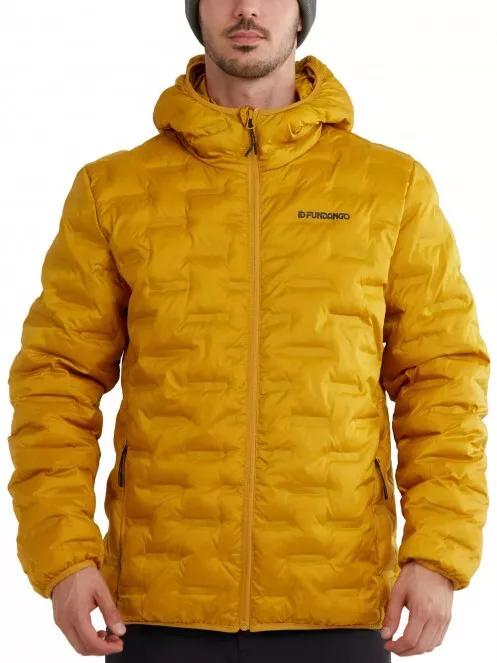 Fundango Smoke Hooded Jacket férfi utcai kabát narancssárga színben 2