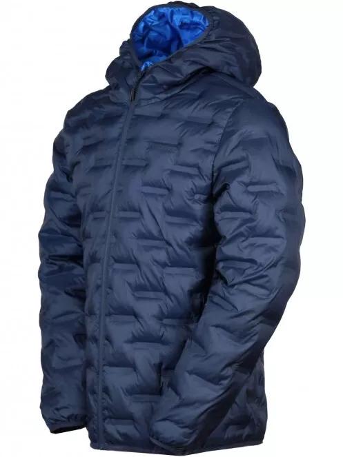 Fundango Smoke Hooded Jacket férfi utcai kabát sötétkék színben 6