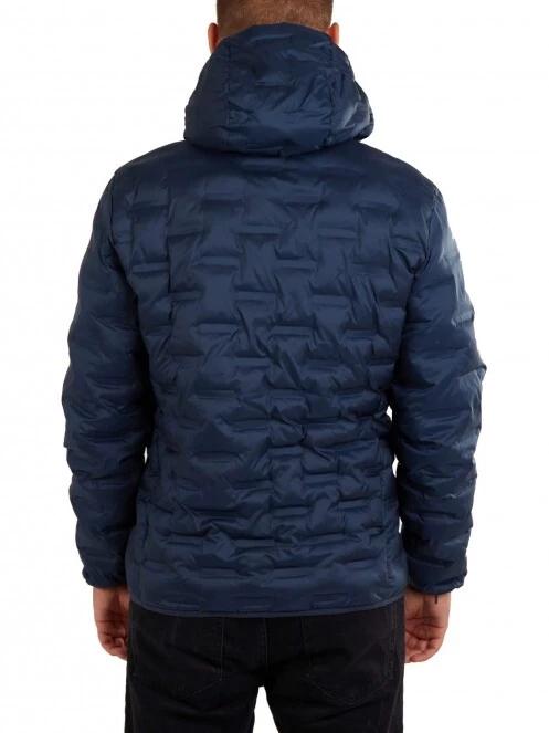 Fundango Smoke Hooded Jacket férfi utcai kabát sötétkék színben 3
