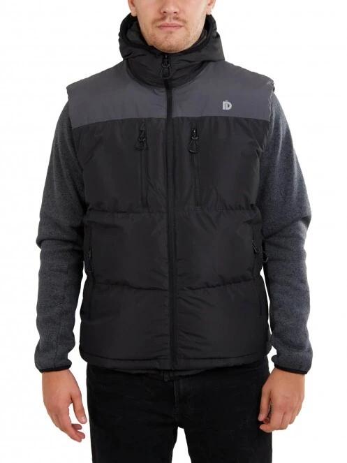 Fundango Laurel Padded Vest férfi mellény fekete színben 2