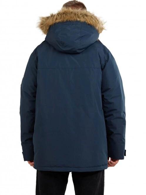 Fundango Spirit Parka Jacket férfi télikabát sötétkék színben 3