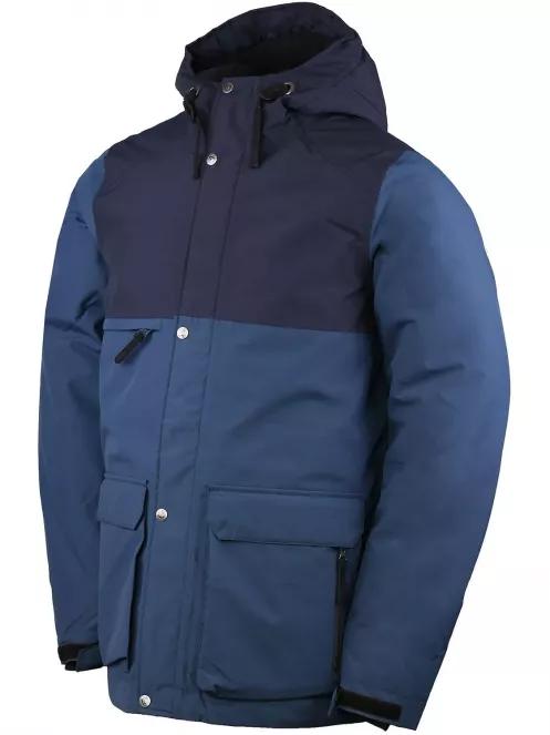 Fundango Severus férfi utcai kabát sötétkék színben 5