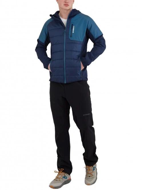 Fundango Gaara Hybrid jacket férfi softshell kabát sötétkék színben 4