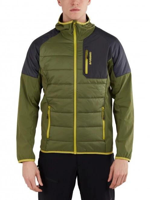 Fundango Gaara Hybrid jacket férfi softshell kabát oliva színben 2