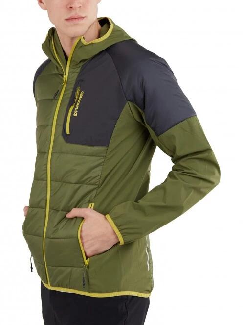 Fundango Gaara Hybrid jacket férfi softshell kabát oliva színben 4
