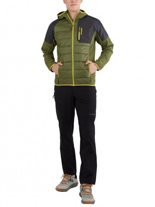 Fundango Gaara Hybrid jacket férfi softshell kabát oliva színben 5