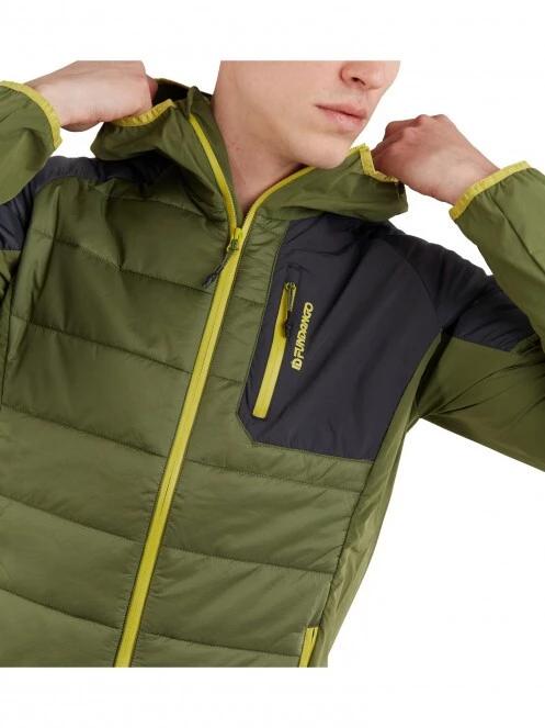 Fundango Gaara Hybrid jacket férfi softshell kabát oliva színben 6