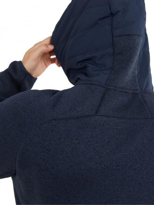 Fundango Obsidian Hybrid Jacket férfi polár pulóver kék színben 8