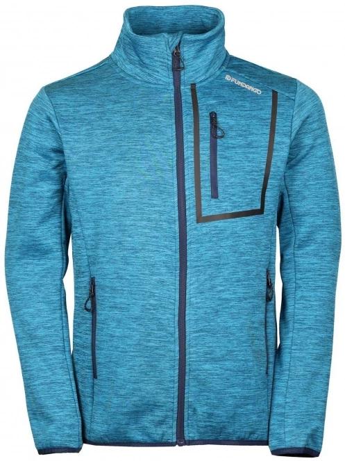 Fundango Jefferson Fleece Jacket férfi polár pulóver kék színben 7