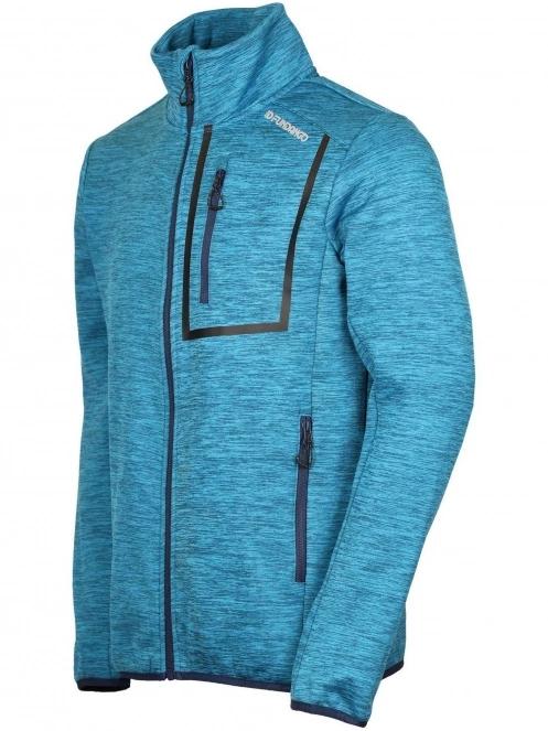 Fundango Jefferson Fleece Jacket férfi polár pulóver kék színben 8