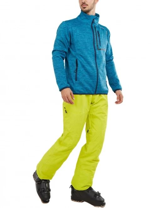 Fundango Jefferson Fleece Jacket férfi polár pulóver kék színben 4