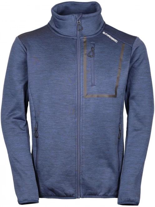 Fundango Jefferson Fleece Jacket férfi polár pulóver sötétkék színben 8