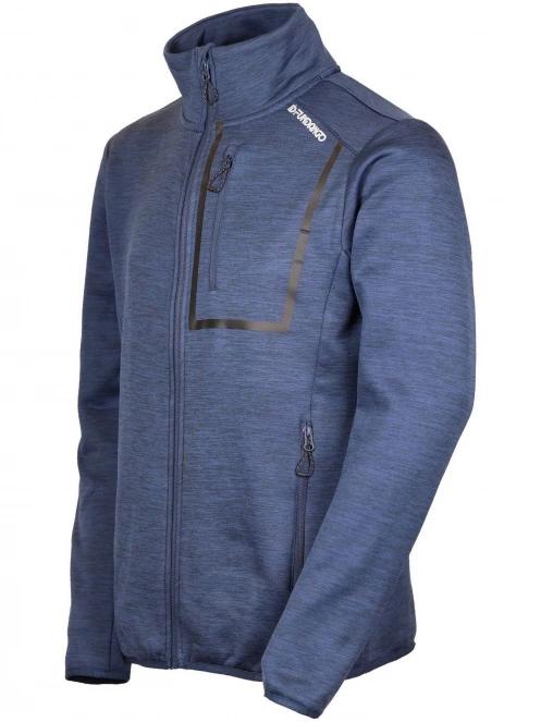 Fundango Jefferson Fleece Jacket férfi polár pulóver sötétkék színben 9