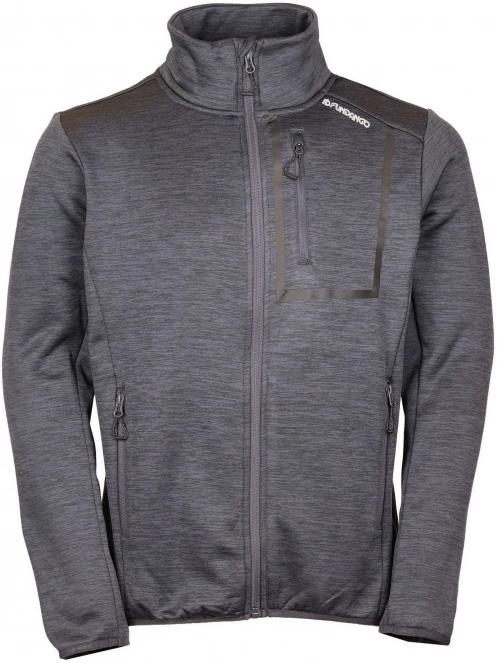 Fundango Jefferson Fleece Jacket férfi polár pulóver fekete színben 5