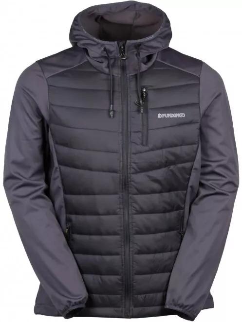 Fundango Vermont Hybrid Jacket férfi softshell kabát fekete színben 4