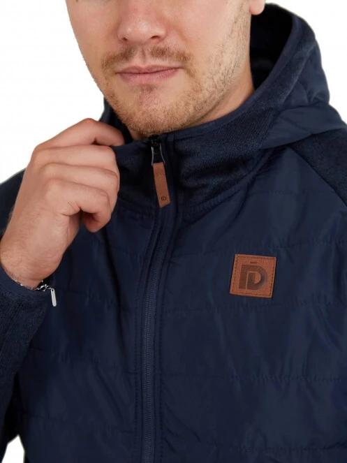 Fundango Obsidian Hybrid Jacket férfi utcai kabát kék színben 4