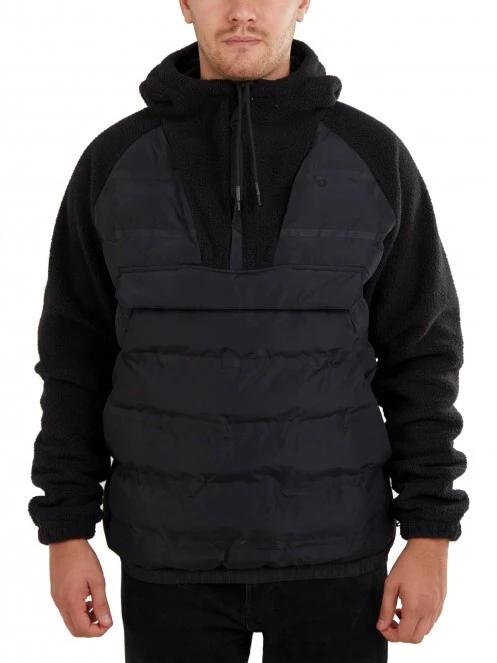 Fundango Mongrel Hybrid Jacket férfi utcai kabát fekete színben 2