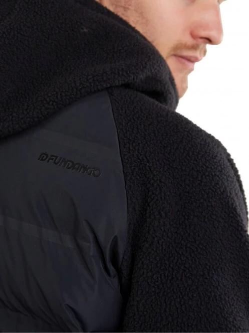 Fundango Mongrel Hybrid Jacket férfi utcai kabát fekete színben 6