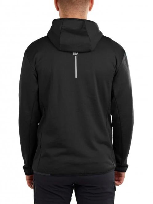 Fundango FOX Hybrid Jacket férfi polár pulóver fekete színben 3