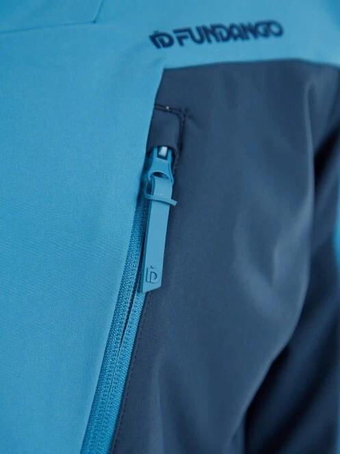 Fundango Rauris Softshell Jacket M férfi softshell kabát világoskék színben 7