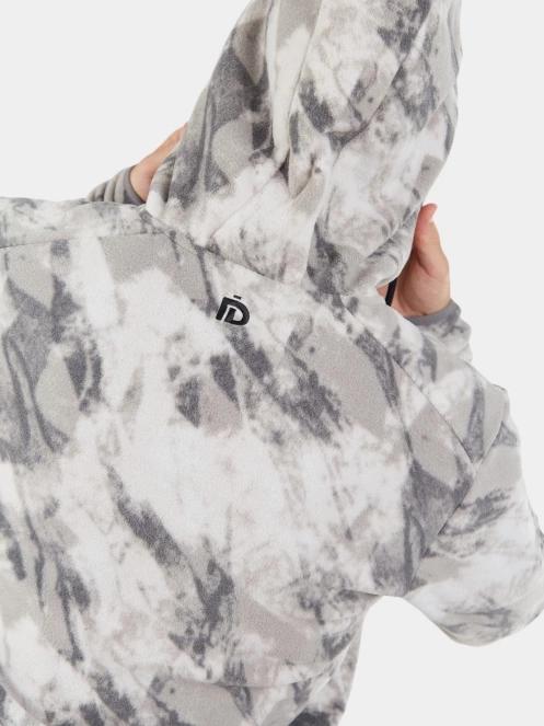 Fundango Nestor Fleece Jacket férfi polár pulóver szürke színben 7