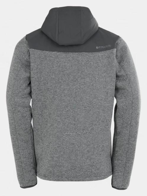 Fundango Ashford Insulated Fleece Jacket férfi polár pulóver szürke színben 9