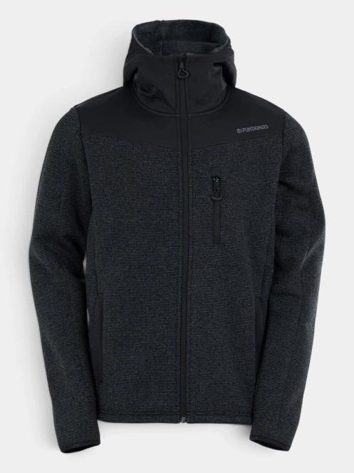 Fundango Ashford Insulated Fleece Jacket férfi polár pulóver szürke színben 9