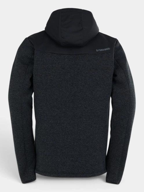 Fundango Ashford Insulated Fleece Jacket férfi polár pulóver szürke színben 11