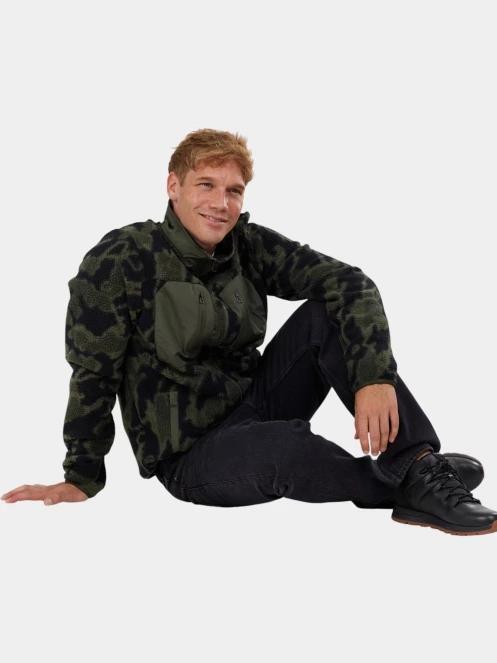 Fundango Haven Hybrid Jacket férfi hibrid felső fekete színben 4