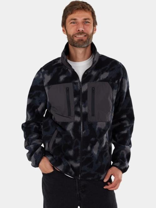 Fundango Haven Hybrid Jacket férfi hibrid felső fekete színben 5